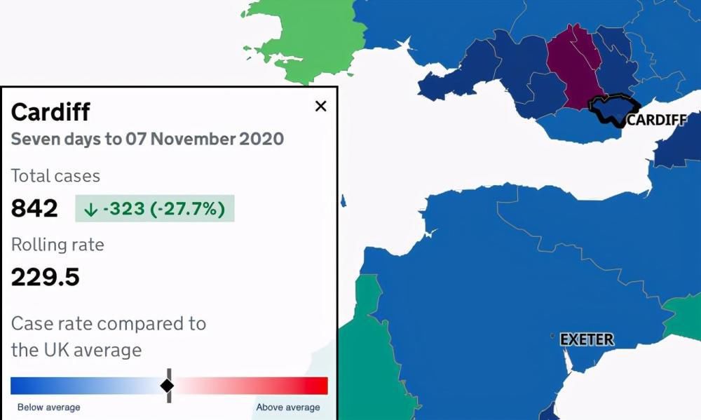 影响|英国二次封国难敌新冠？图解英国热门大学所在30个区域疫情形势对留学影响