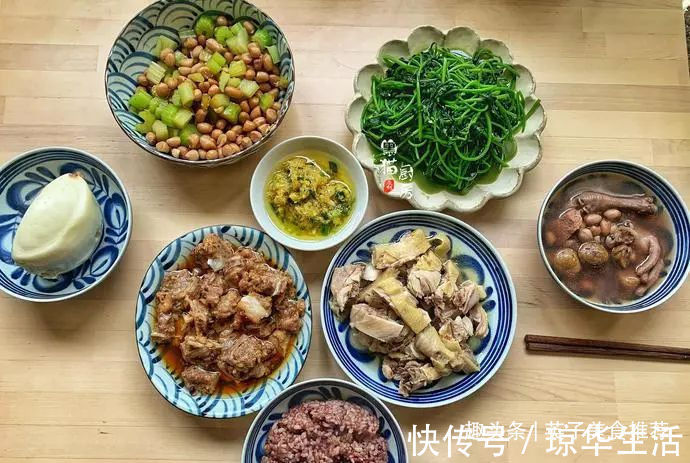 瘦肉汤|广东一家三口一周晚餐，走红朋友圈，网友：一个月伙食费够吗？