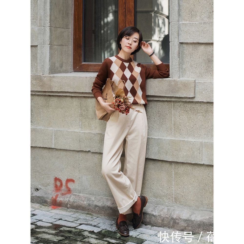 穿搭|试过了那么多的裤子,还是觉得高腰款式最百搭,显高显瘦还时髦!