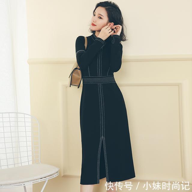 上身 浓浓的法式优雅范的一条裙子,却是优雅女人的最爱