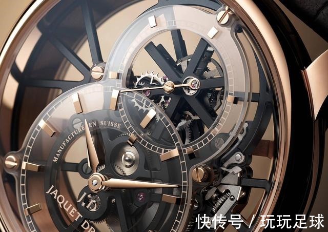 镂空 时尚广州艺术与时间邂逅!雅克德罗大秒针镂空陀飞轮ONE腕表!