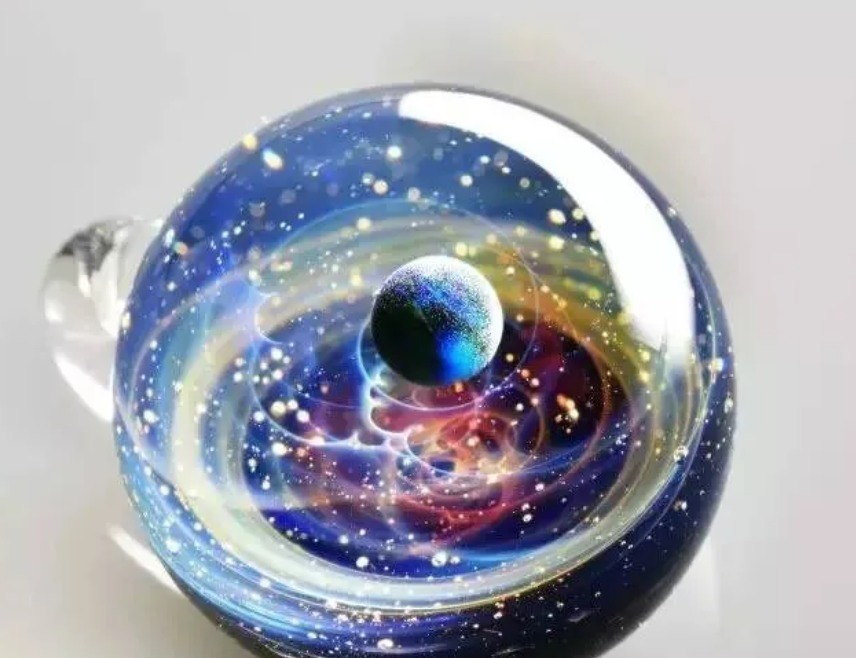 玻璃珠#他在玻璃中作画,将微小世界的美展现得淋漓尽致!