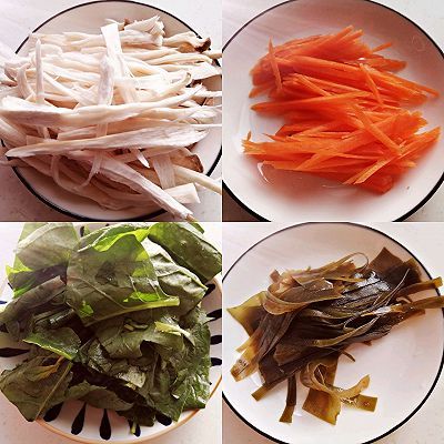 凉拌菜|家常五彩凉拌菜