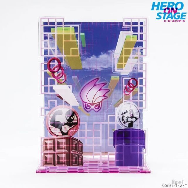 hero|假面骑士Ex-Aid的HERO ON STAGE来袭,这个特效背景板看起来不错哦