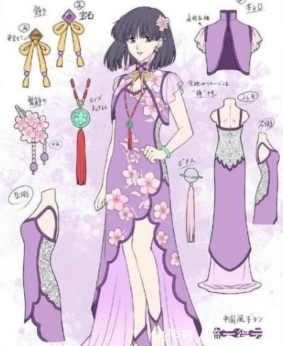 月野兔|当美少女战士穿上旗袍,月野兔看着萌萌哒,但我最爱天王遥!