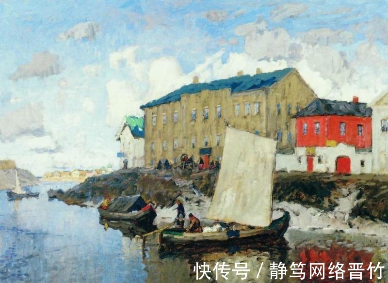 康斯坦丁|俄罗斯印象派画家,康斯坦丁诺维奇加勒巴多夫,油画作品欣赏