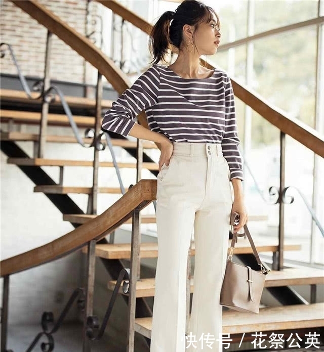 阔腿裤大势已去！今年流行的是“小白裤”，150女生穿显瘦又显高