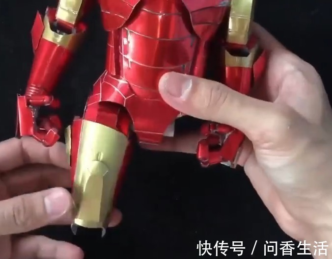 关节|大神用可乐罐做钢铁侠手办,全身关节都可活动,唯一缺点割手