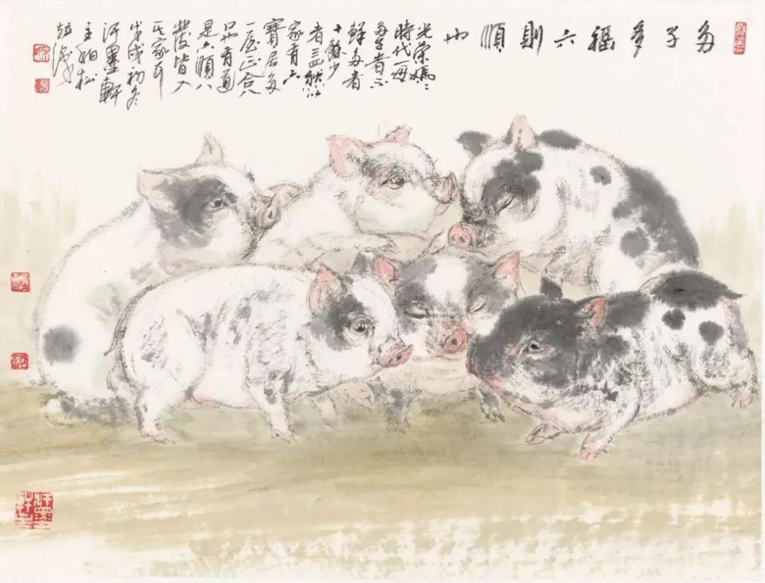 弃武从文!笔歌墨舞·喜庆元宵——壬寅2022年宋柏松国画作品鉴赏