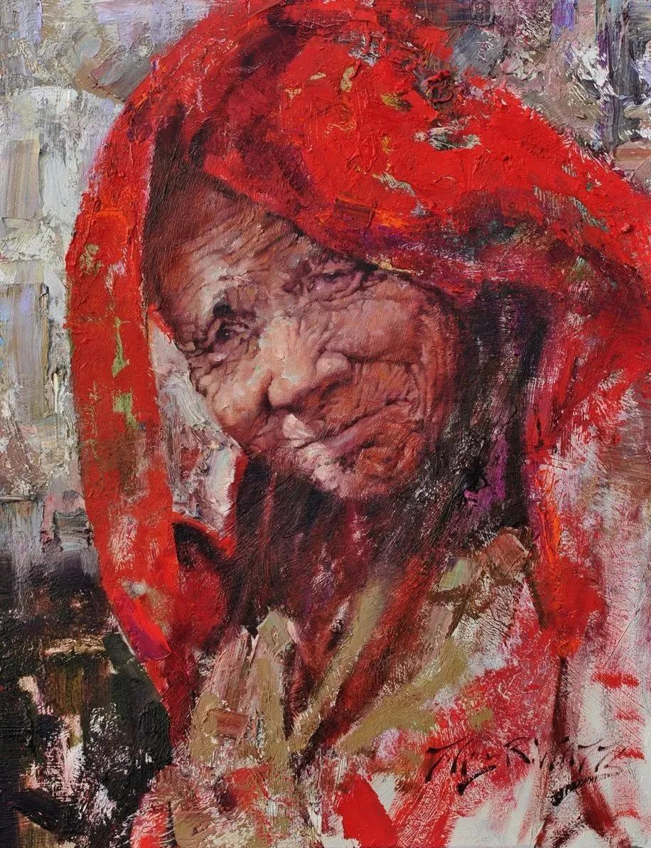 jeffrey|他的油画笔触粗犷又细腻,透着一种不可言说的美