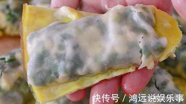 韭菜卷|10分钟懒人早餐,1把韭菜5个鸡蛋,不和面不揉面,薄皮大馅超解馋