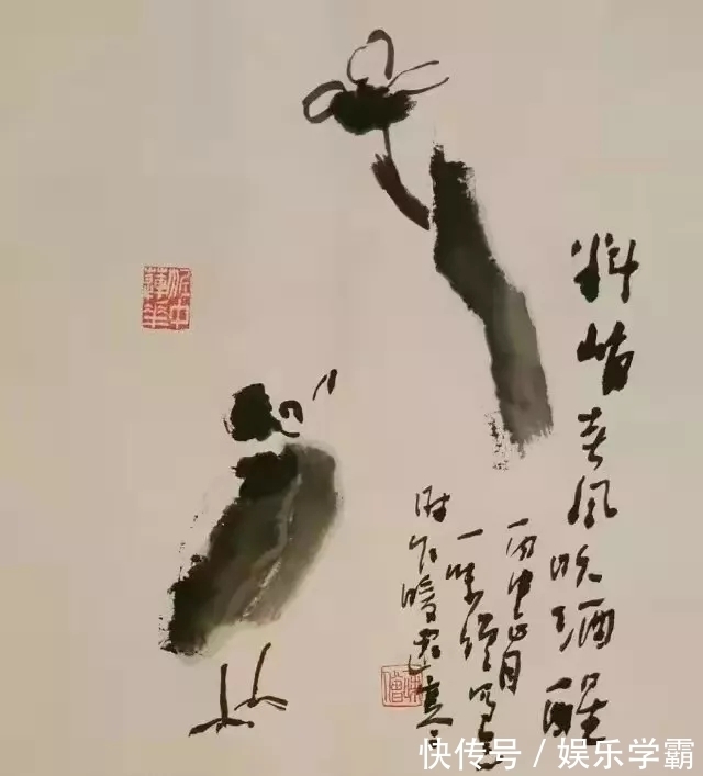 写意花鸟画!有禅意的中国画|一味僧写意花鸟画