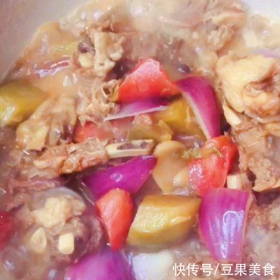 一吃就上瘾的双色萝卜羊排