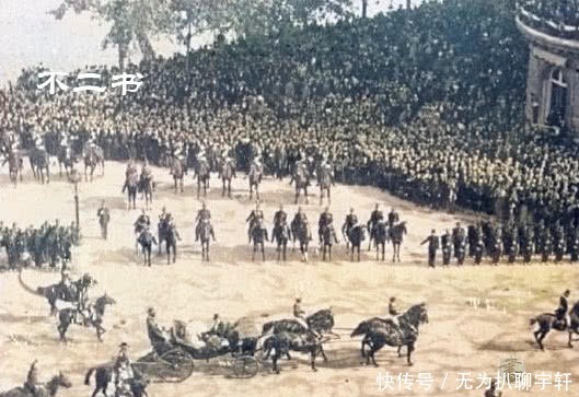 沙俄帝国|上色老照片:末代沙皇尼古拉二世出访巴黎, 看看场面有多盛大