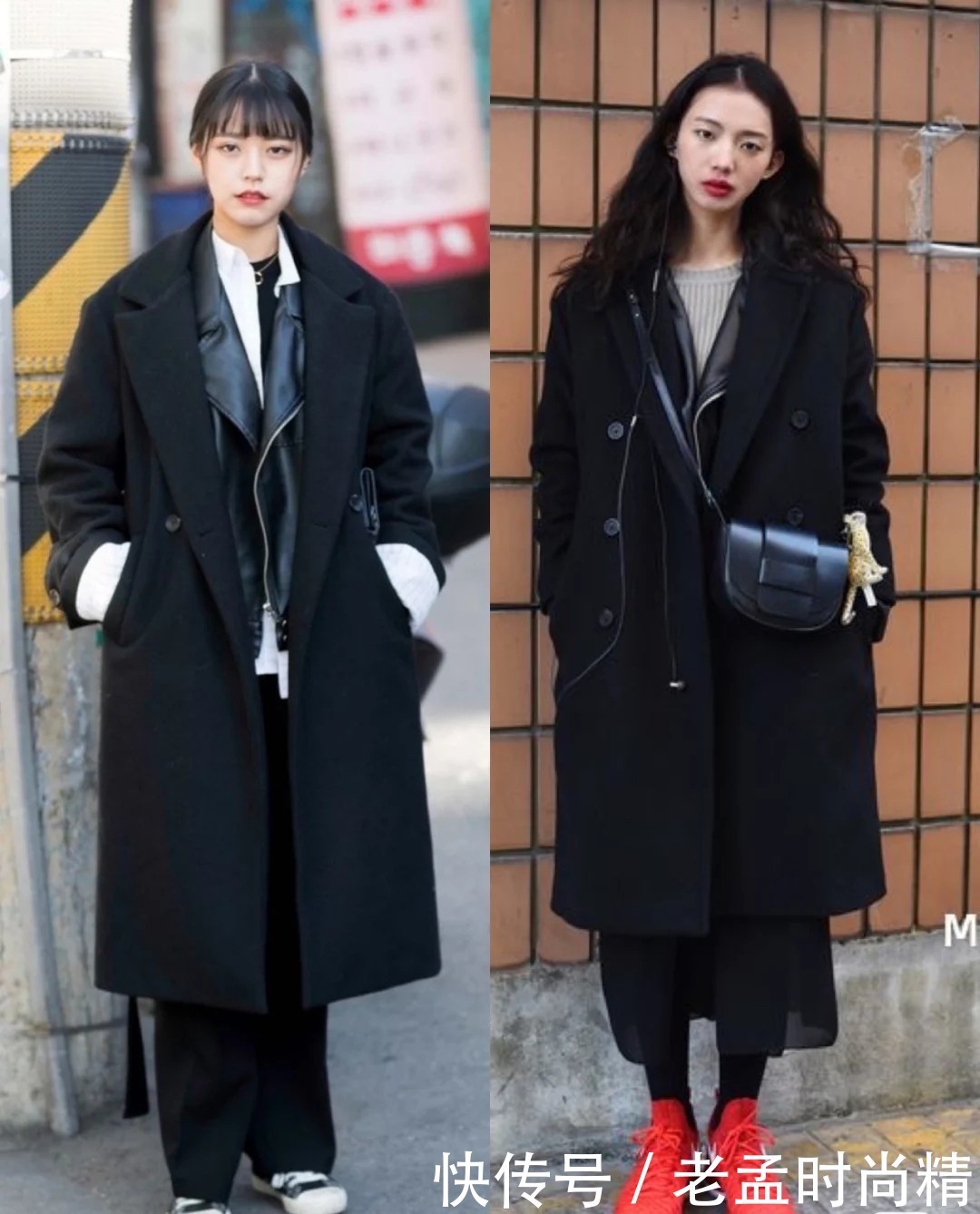搭配|永不过时的黑色大衣, 今冬这样搭配更时髦! 回头率满满