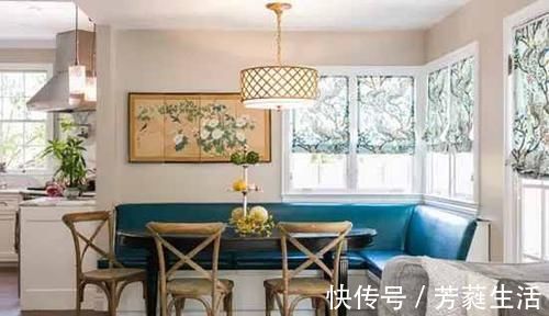 卡座|家里万万不要买整套餐桌椅,聪明人都用这种设计,省钱实用不占地