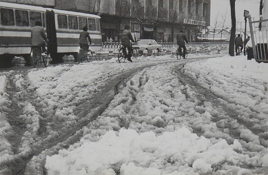 照片|冬至｜忆济南的冬雪，还记得这些济南下雪的老照片吗