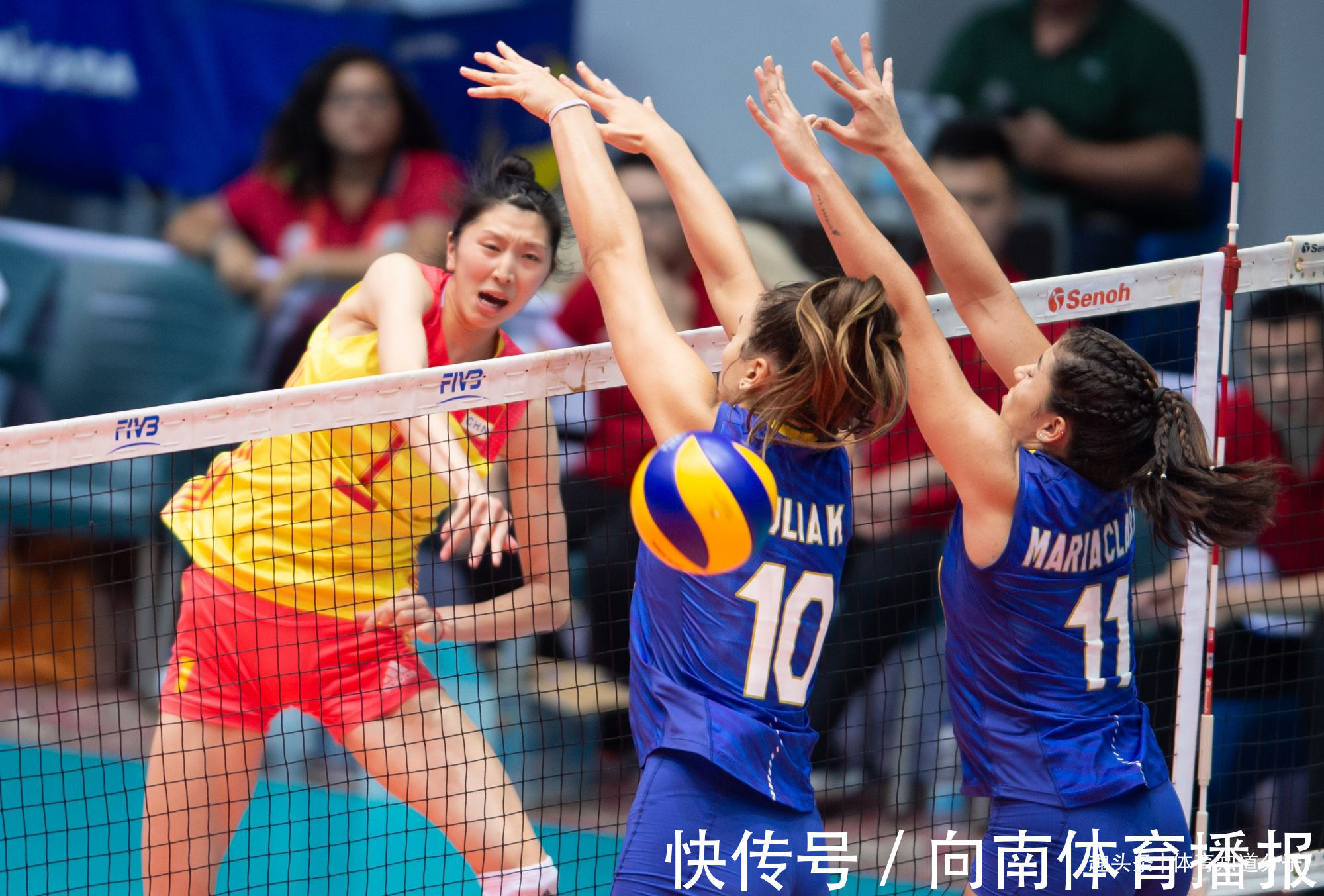 江苏女排|女排新星未来称王?身高1米91擅长超手进攻,朱婷最佳接班人出现