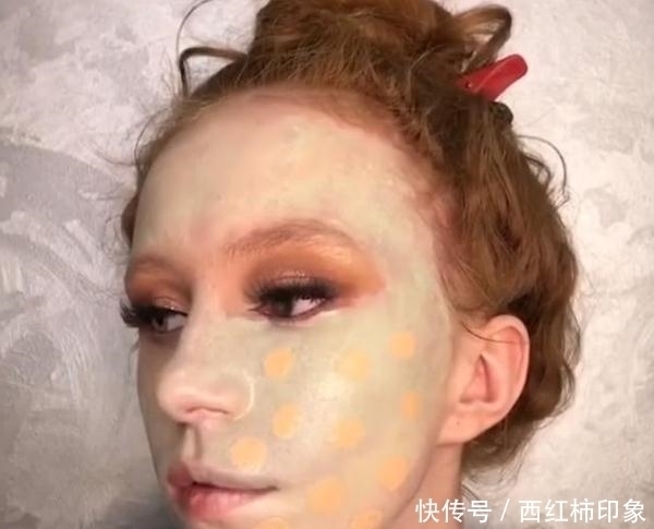 半张脸都是胎记，化妆后却美到惊艳网友化妆师太厉害了