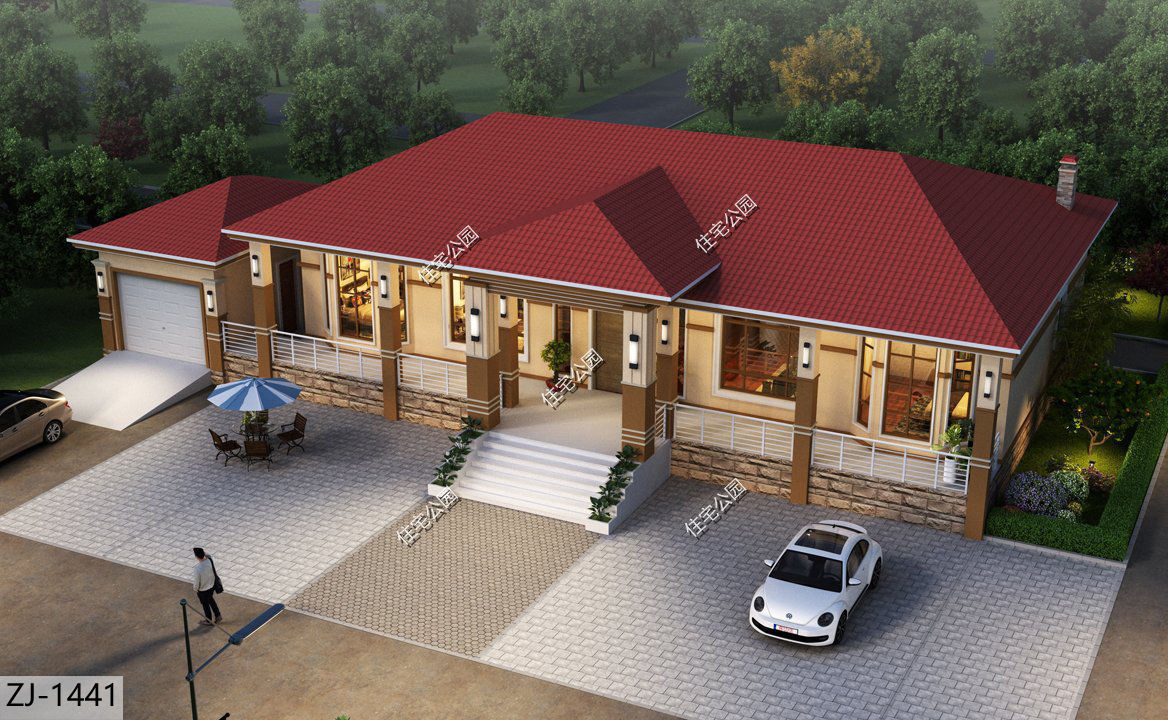 布局|养老房还是一层好，10套一层农村户型，建一栋出来送给父母正合适
