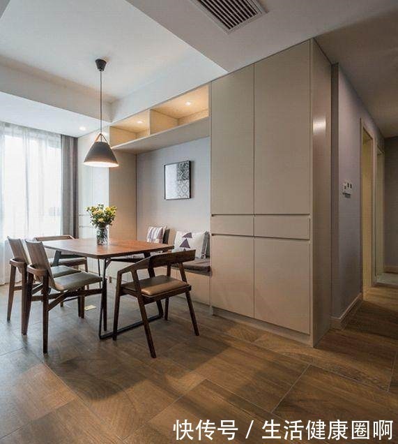 海吉布|老公非要在餐厅做一排柜子，装修完太好用，朋友都快把门槛踏平了！