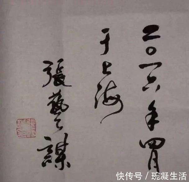 才子|导演张艺谋的书法不赖,浑厚大气,有才子风采,专家江湖体,