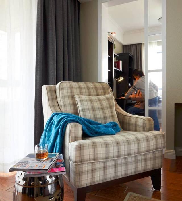 布艺|136平简美风格三居，人到中年就喜欢这种沉稳大气，充满温馨的家