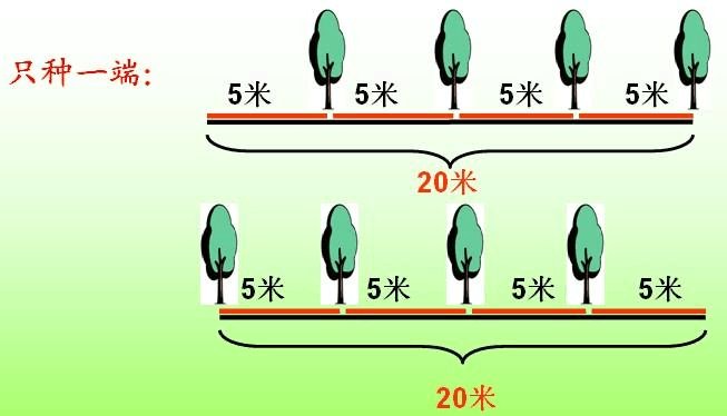 植树问题间隔单位带什么