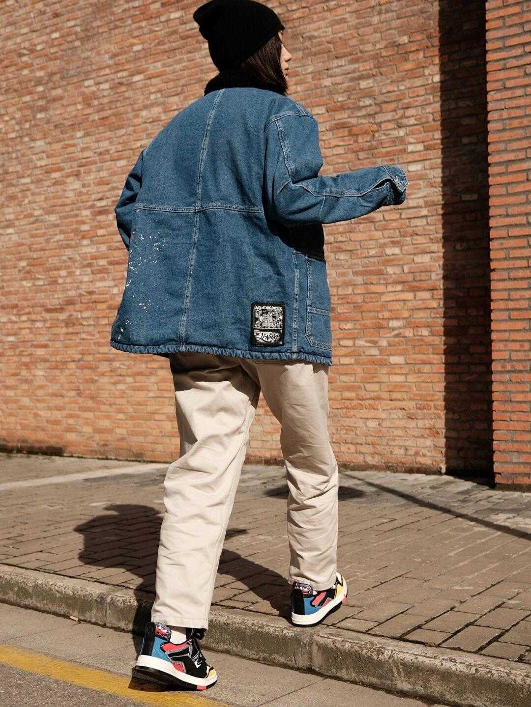 高腰|小个子女生的秋冬穿搭指南,穿上直筒裤高级减龄,显高又显瘦