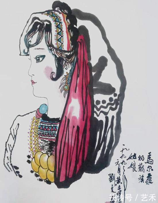 长安画派$崔勤(画家)——以形写神 神形兼备