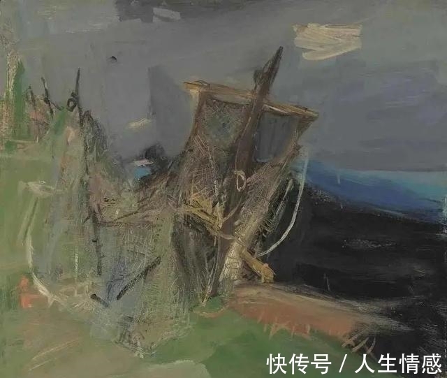 克罗齐#这种表现主义画得真美：英国画家琼·凯瑟琳作品选