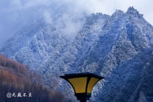 界河|卧龙关冰瀑，号称完爆虎牙，只因这里生活着大熊猫和雪豹吗