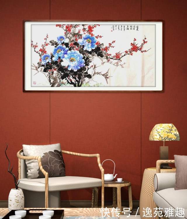 【画作欣赏】心中牡丹开,处处是暖阳,画家王润之作品欣赏