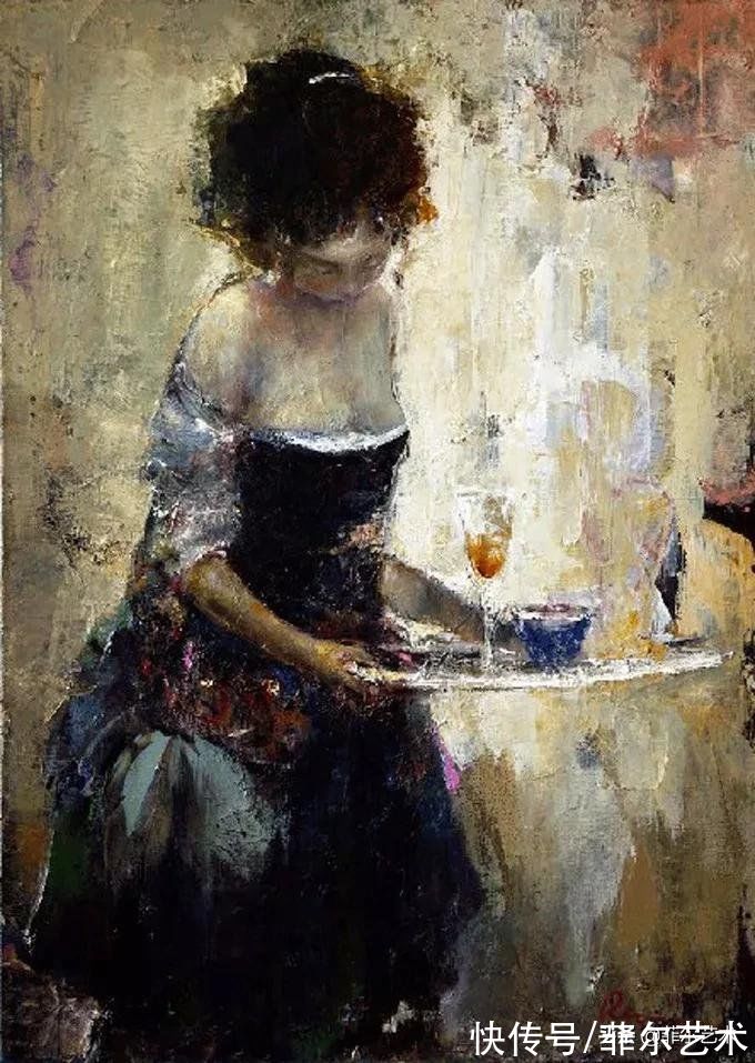 雷兹尼琴科！乌克兰著名画家谢里·雷兹尼琴科人物油画作品欣赏