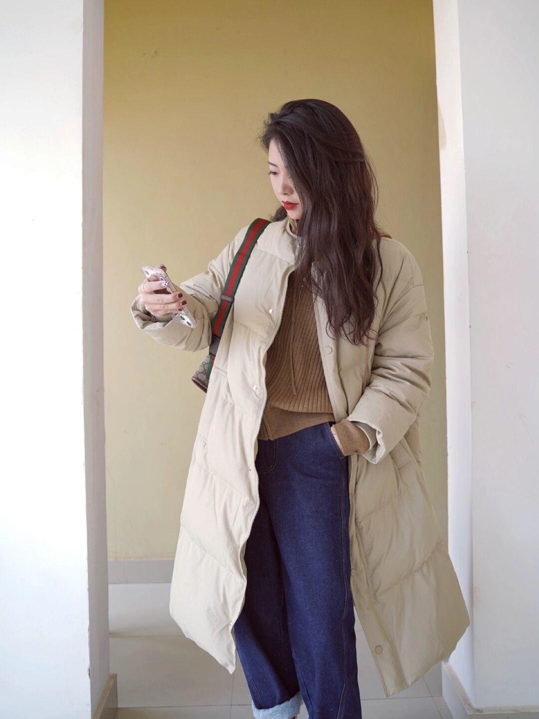 造型 兼顾风度和温度的羽绒服穿搭示范,时髦又显瘦,每一套都能照穿