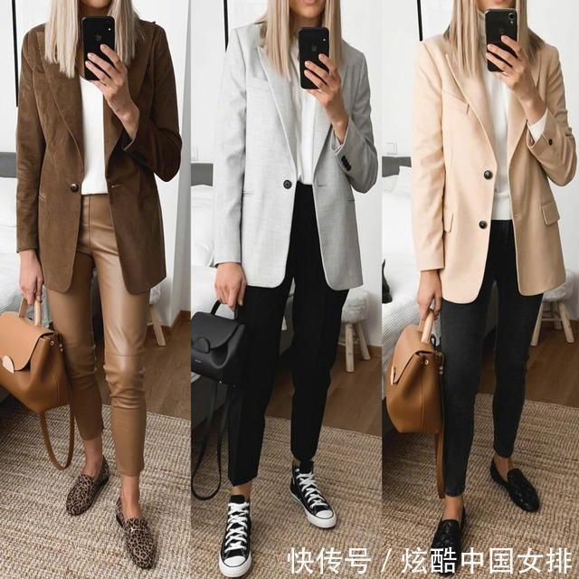 时髦|27套不重样的职场搭配!气质出众的时尚,让你俘获时髦范儿