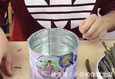 奶粉罐不要扔,拿来养花,比花盆还好看