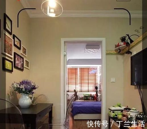 钢化玻璃|40平两房,装修不到十万,进门就厨房,次卧在半空中,见过吗