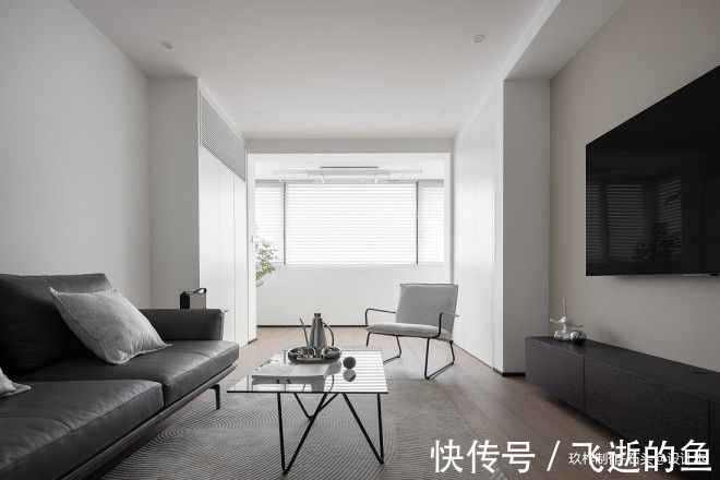 全屋|70㎡两居拆掉一间房成就一个大客厅!