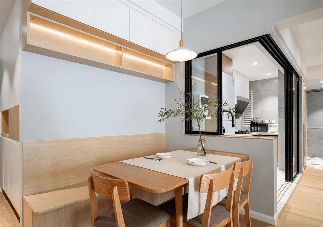 隔断|厨房和客厅这么做隔断,一点都不占用面积,邻居看了都说要照着装