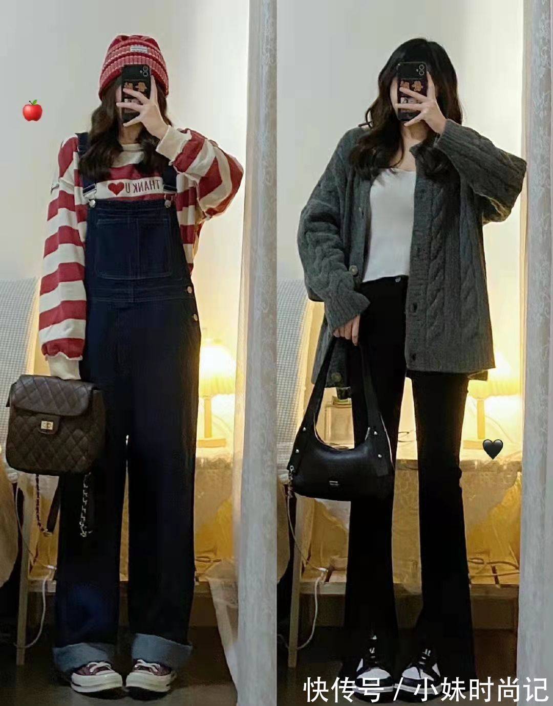 针织衫 早春这么穿,个性还吸睛,元气少女感满满,谁拒绝的了呢?超美