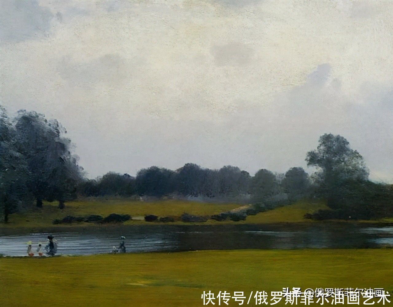 油画作品|意大利大画家德·尼蒂斯的油画作品，莫名的好看，耐看，非常喜欢