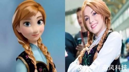 艾莎|现实版冰雪女王,艾莎美貌遗传自妈妈,包子脸安娜笑起来也很甜!