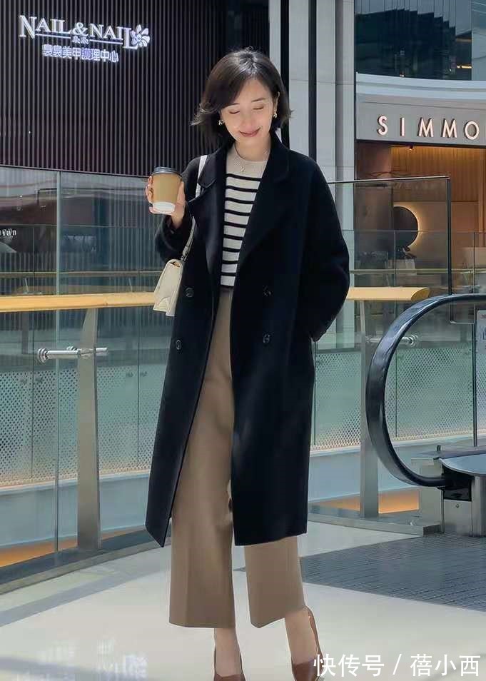 驼色|今年还是穿“大衣”最高级,选这4种颜色就够了,优雅到骨子里