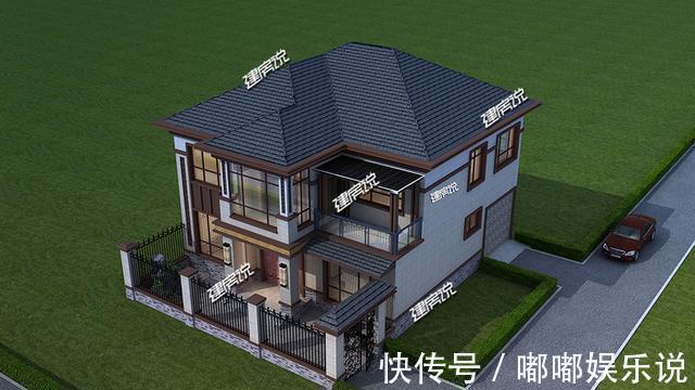 中式|河南安阳出了大老板!建新中式别墅,摆100桌酒席,真给家族长脸