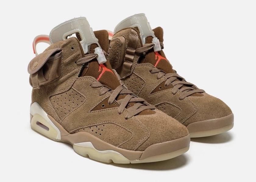 Travis Scott x AJ 6 再迎最新美照！这颜值你打几分？
