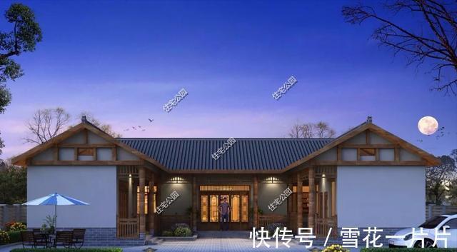 实用|2021年农村建房子，推荐这15套中式小院，造价便宜还实用