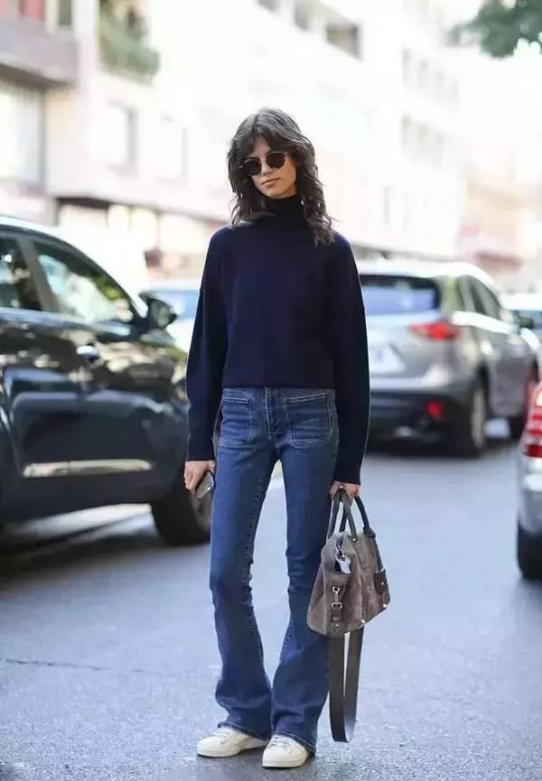 秋冬穿高领毛衣之后，男神说我比夏天美了一百倍！