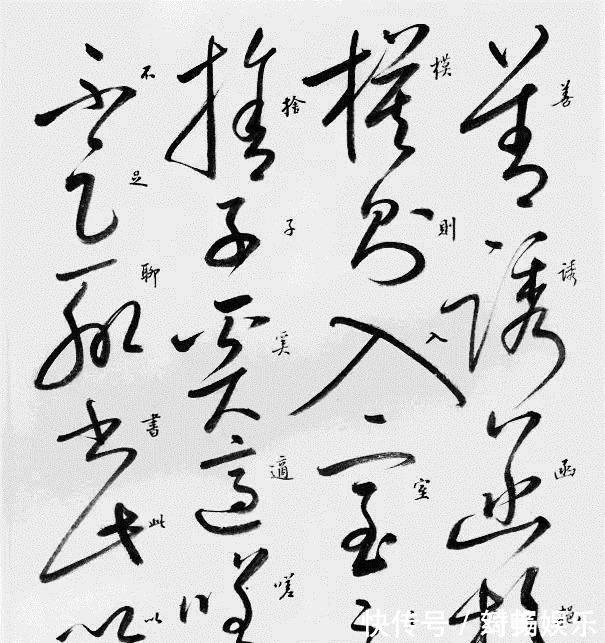 乱书&草书就是乱写乱涂其实不然,下面草书字帖让你正确认识草书