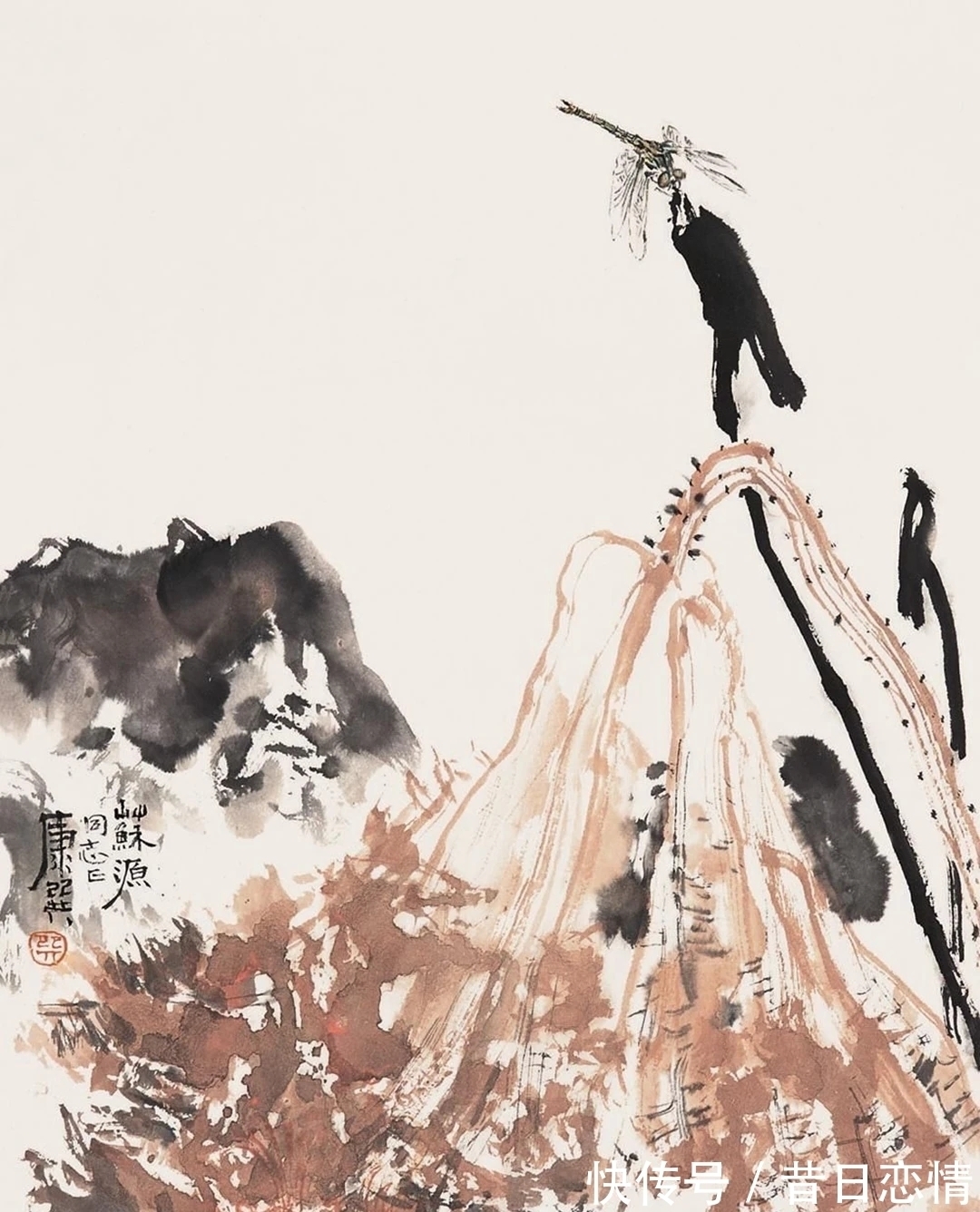 康师尧!山水画派中的花鸟高手|能工善写,康师尧花鸟画